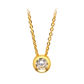 【元大珠寶】買一送一黃金項鍊晶鑽純金9999恆星(0.80錢正負5厘)