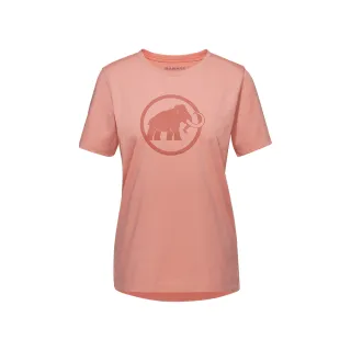 【Mammut 長毛象】Mammut Core T-Shirt Women Classic 機能短袖T恤 女款 石英粉 #1017-04071