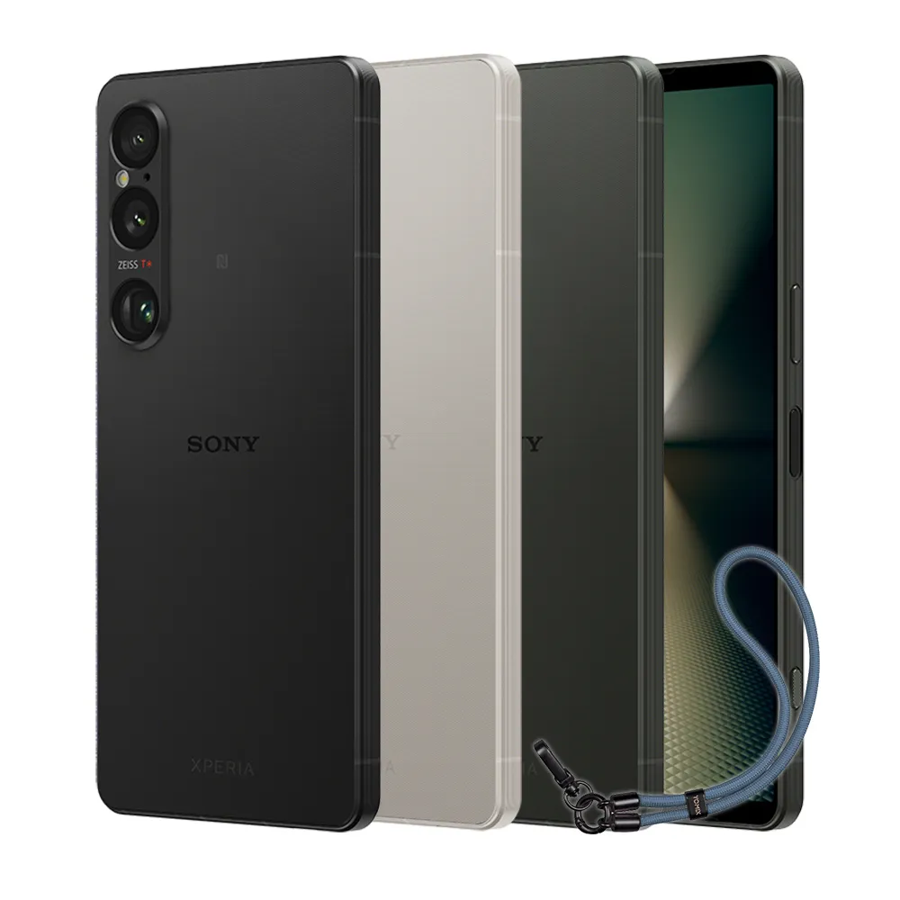 6月舊換新送千【SONY 索尼】Xperia 1 VI 6.5吋(12G/256G/高通驍龍8 Gen3/4800萬鏡頭畫素)(手腕掛繩組)