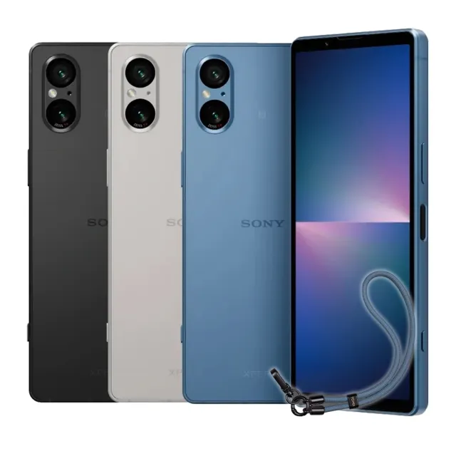 【SONY 索尼】Xperia 5 V 6.1吋(8G/256G/高通驍龍8 Gen2/1200萬鏡頭畫素)(手腕掛繩組)