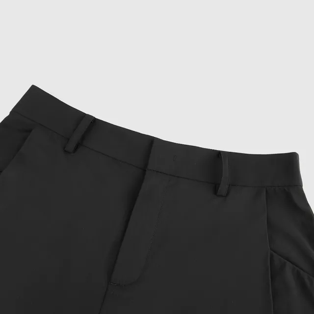 【GAP】女裝 鬆緊短褲-黑色(547331)