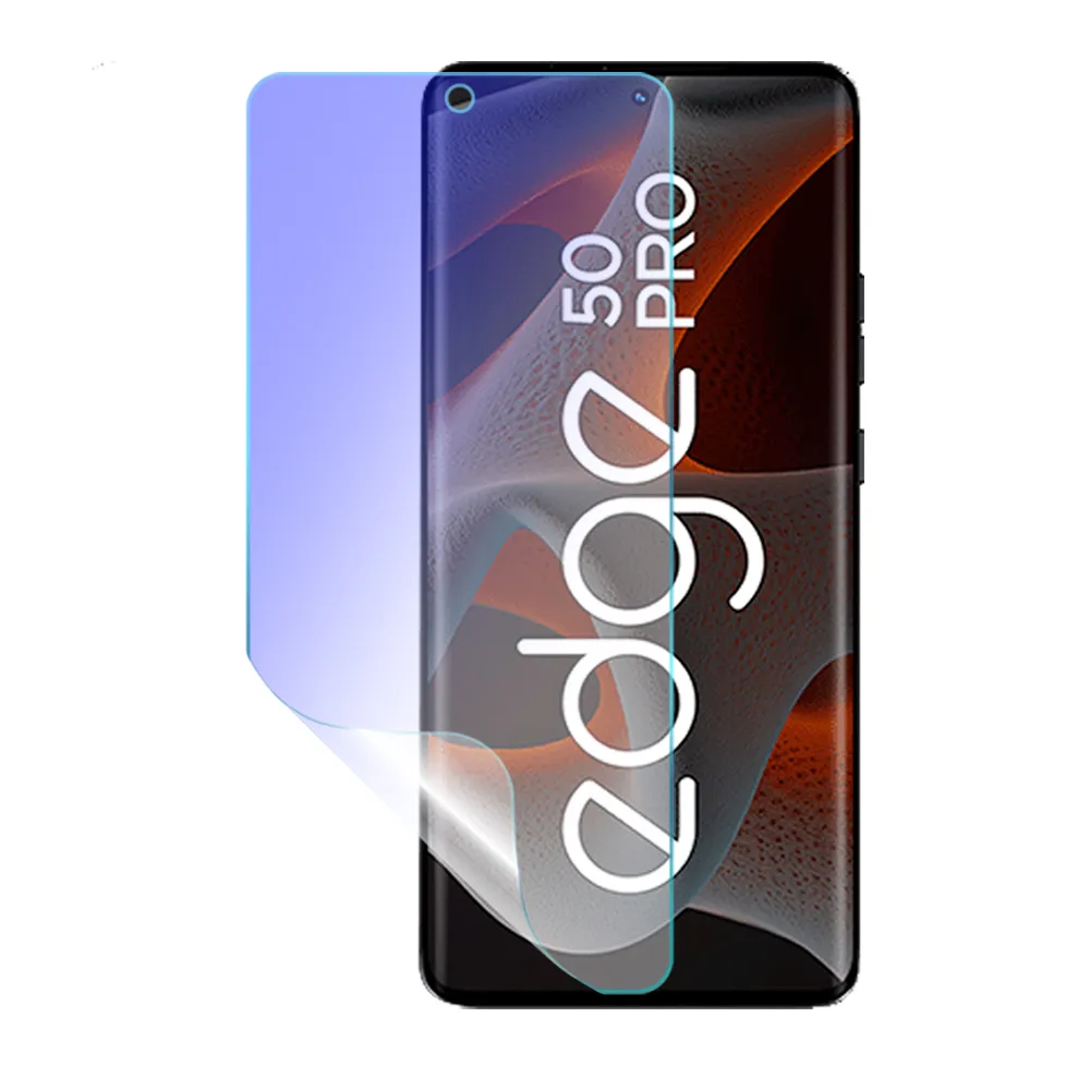 【o-one】Motorola Edge 50 Pro 滿版抗藍光手機螢幕保護貼
