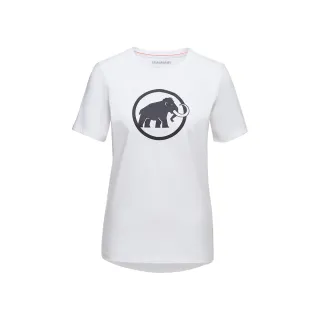 【Mammut 長毛象官方直營】Mammut Core T-Shirt Women Classic 機能短袖T恤 女款 白色 #1017-04071