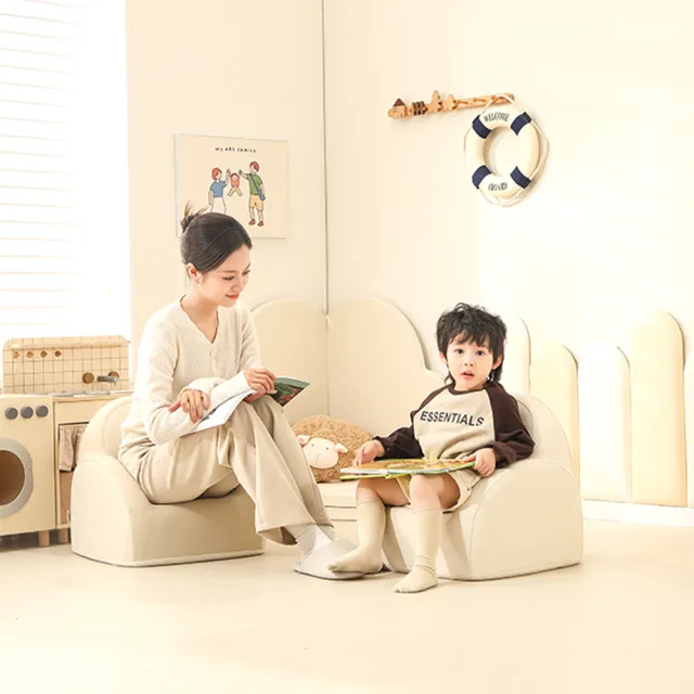 【MH 家居】韓系皮革兒童沙發椅(小沙發/兒童座椅/動物造型椅/成長椅/學習椅)