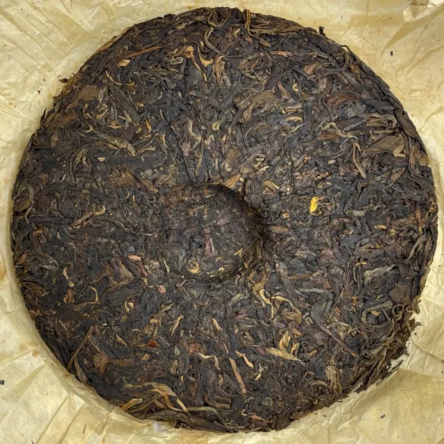 【盛嘉源】港倉茶 黃大順 2001年(普洱茶 生茶 357g)