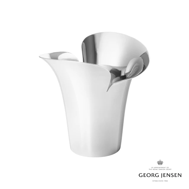 【Georg Jensen 官方旗艦店】BLOOM BOTANICA不鏽鋼花器(盆栽 花瓶 222mm)