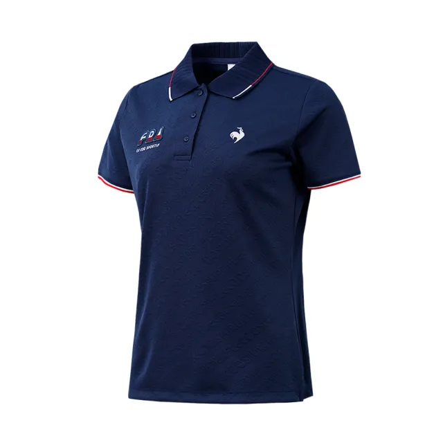 【LE COQ SPORTIF 公雞】休閒經典短袖POLO衫 男女款-4色-LWT21642_LWT22642