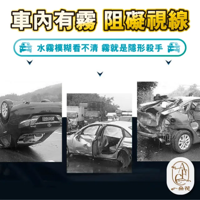 【一朵花汽車百貨】玻璃防霧劑 兩入組 汽車玻璃防霧劑 擋風玻璃防霧劑 長效車用除霧劑 汽車除霧劑