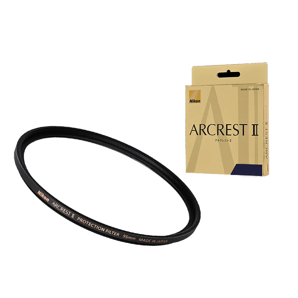 【Nikon 尼康】ARCREST II PROTECTION FILTER 95mm 保護鏡(公司貨)