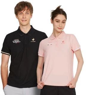 【LE COQ SPORTIF 公雞】休閒經典短袖POLO衫 男女款-4色-LWT21941_LWT22941