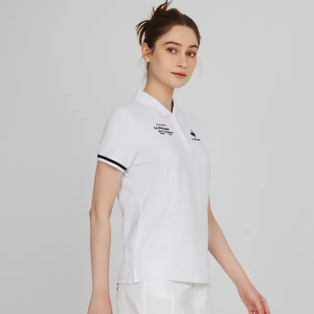 【LE COQ SPORTIF 公雞】雙11 休閒經典短袖POLO衫 男女款-4色-LWT21941_LWT22941