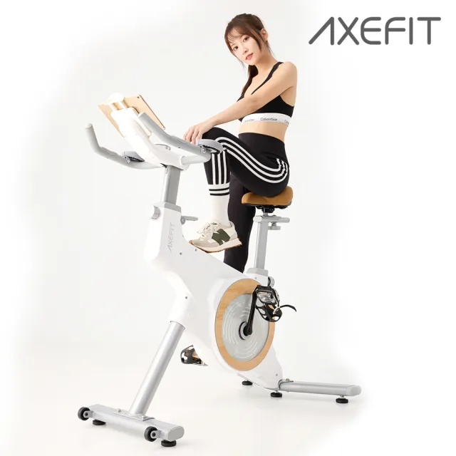 【well-come 好吉康】AXEFIT 自發電控飛輪健身車 VR6011(免插電/32段阻力/永續環保)
