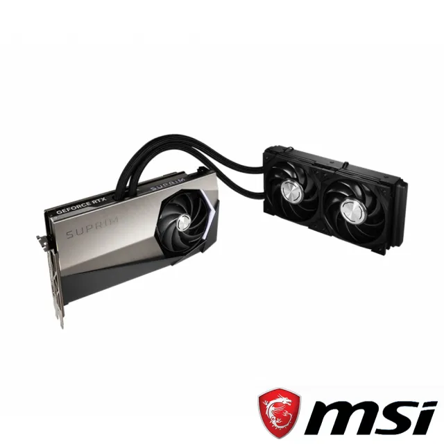 【MSI 微星】MB組合★GeForce RTX 4090 SUPRIM LIQUID X 24G 顯示卡+PRO B760M-P DDR4 主機板