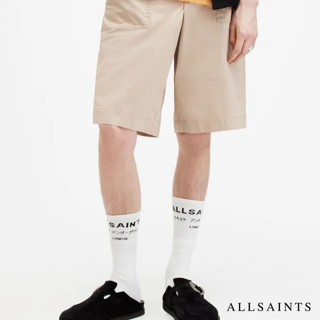 【ALLSAINTS】中腰工裝休閒西裝短褲(男女多款任選)