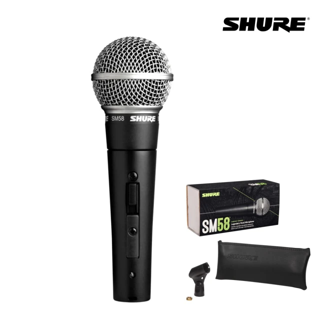 SHURE SM58 SE 舒爾 動圈 人聲麥克風 有開關 SHU-SM58SE(SM58SE 動圈麥克風)