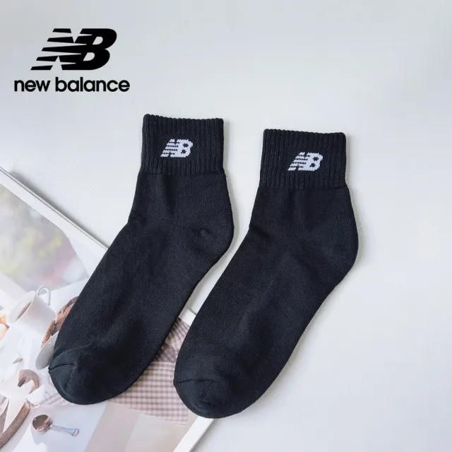 【NEW BALANCE】NB 常年性短襪_7120400389_中性_黑色