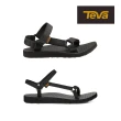 【TEVA】男/女涼鞋 經典緹花織帶涼鞋/雨鞋/水鞋/海灘鞋 Original Universal Slim 原廠(經典黑色任選)