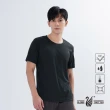 【遊遍天下】MIT男女款抗UV防曬涼感吸濕排汗機能短袖圓領衫(T恤 運動 路跑 短袖 S-5L 大尺碼)