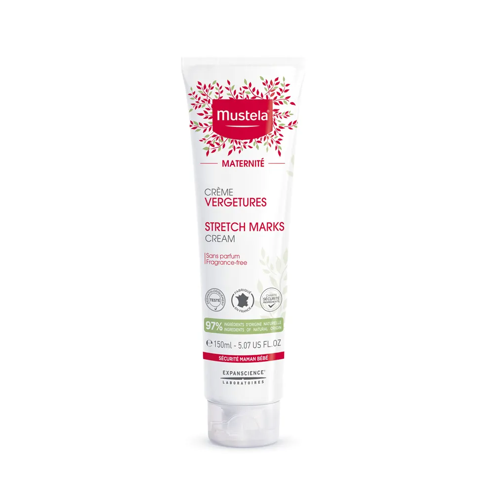 【Mustela 慕之恬廊】慕之孕 孕膚霜 150ml(中川秀美愛用推薦 公司貨 台灣獨家總代理)