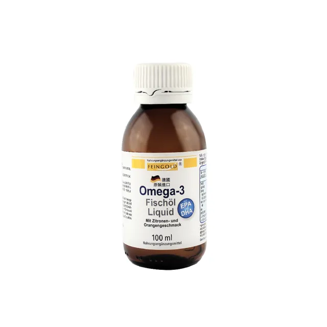 【德國 Natural Fit 活粒適】Omega-3 液態魚油 100 ml(德國頂級魚油 喝的魚油 EPA DHA Omega3)