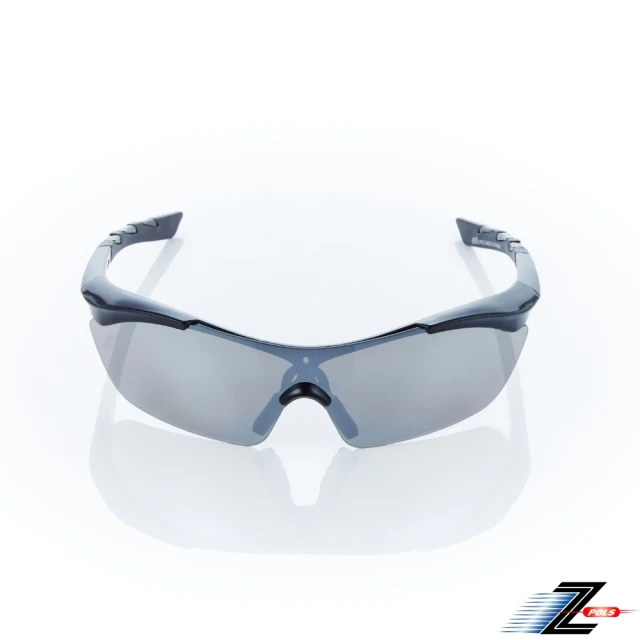 Z-POLS 質感黑綠漸層TR90頂級材質框 搭抗紫外線透明