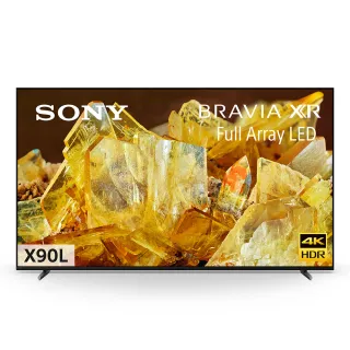 【SONY 索尼】BRAVIA 75型 4K HDR Full Array LED Google TV顯示器(XRM-75X90L)