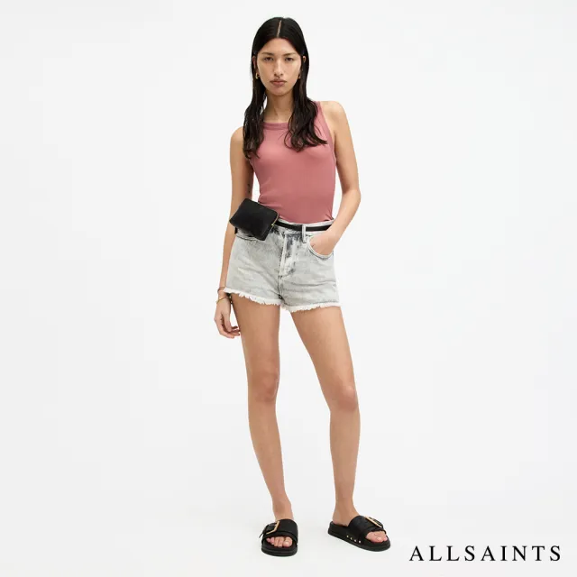 【ALLSAINTS】RINA 輕薄棉質背心 WM054Q(修身版型)