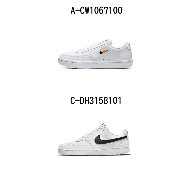 【NIKE 耐吉】休閒鞋 慢跑鞋 運動鞋 WMNS NIKE COURT VINTAGE PRM 男女 A-CW1067100 B-CJ1679101 精選七款