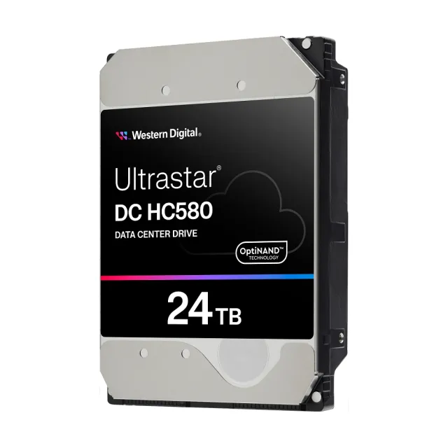 【WD 威騰】Ultrastar DC HC580 24TB 3.5吋企業級硬碟(0F62796)