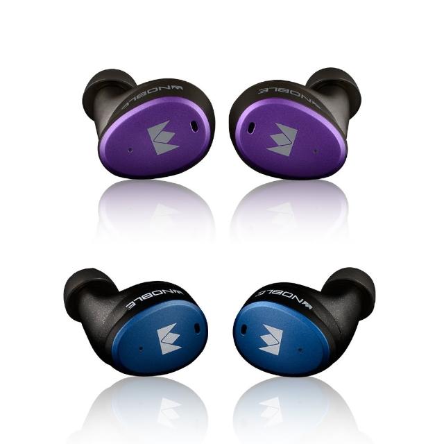 Noble Audio FoKus H-ANC 藍芽耳機，採用5.2版本傳輸，提供穩定無線連線。入耳式設計舒適配戴，具防水功能及主動降噪，內建麥克風適合通話。專為Android系統最佳化，重量僅200g，顏色選項包含紫色與藍色。產地中國，享兩年保固，NCC認證CCAB22LP0050E2。