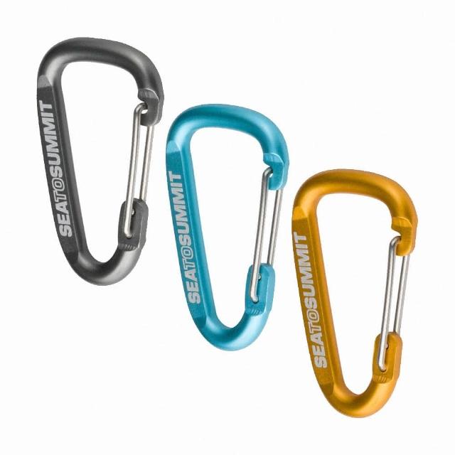 【SEA TO SUMMIT】鉤環 一組3入 多用途  金屬 安全環 好物 STSAABINER3 
