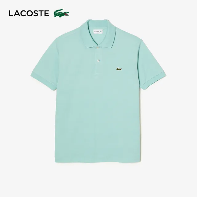 【LACOSTE】男裝-經典L1212短袖Polo衫(薄荷綠)