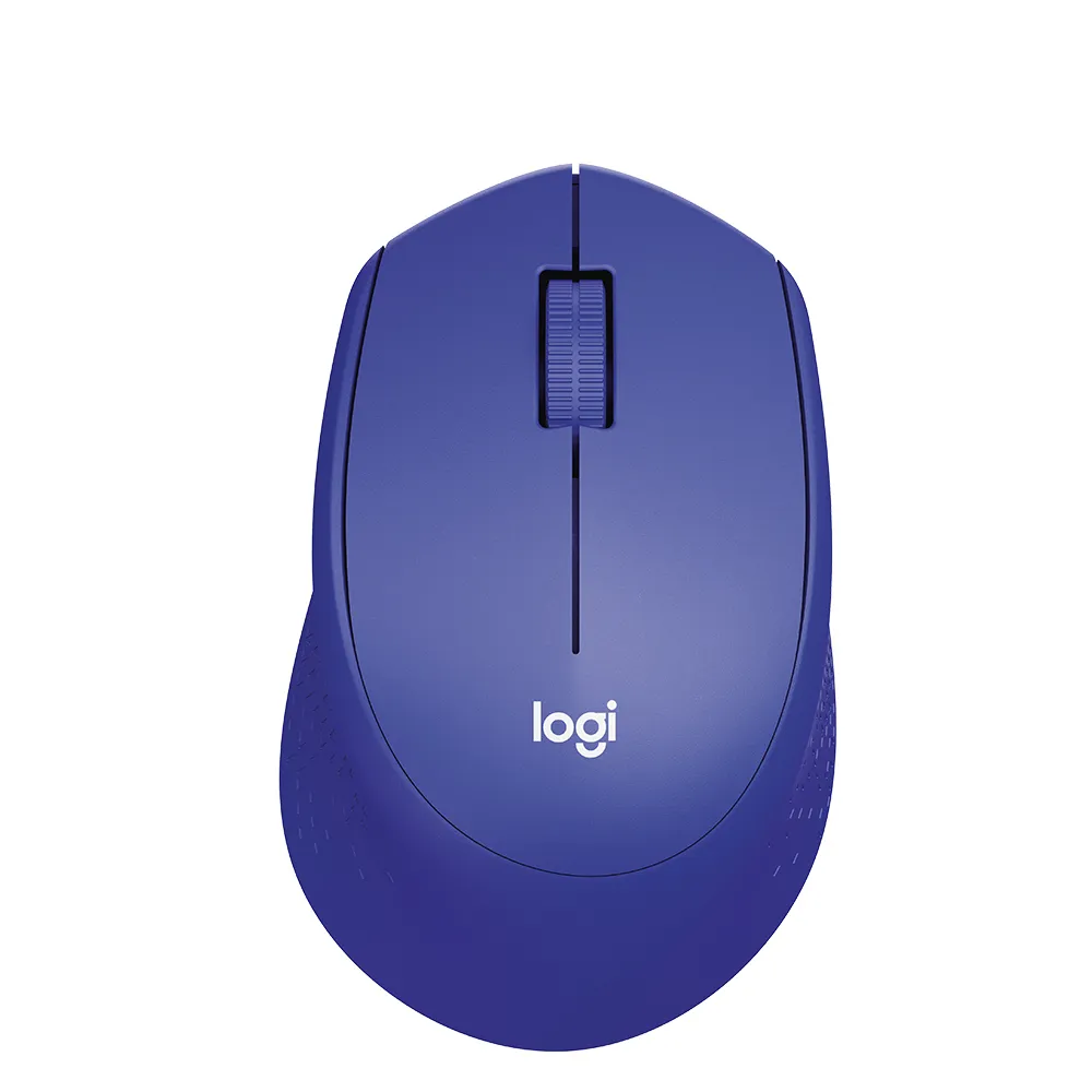 【Logitech 羅技】M331 SilentPlus 靜音無線滑鼠(藍)