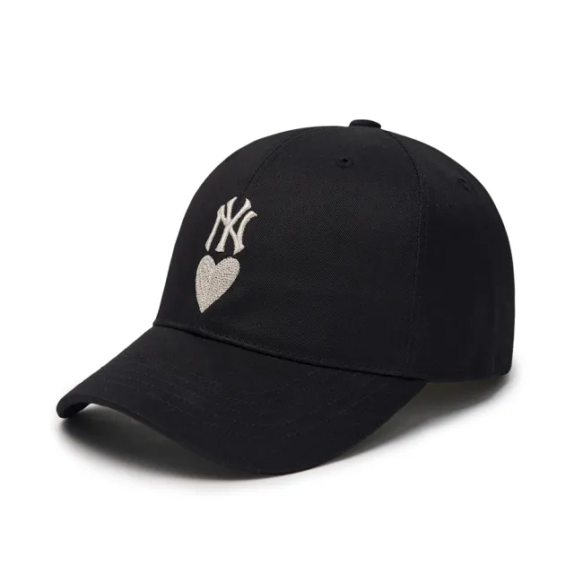 【MLB】可調式硬頂棒球帽 Heart系列 波士頓紅襪/紐約洋基隊(3ACPH014N-三色任選)