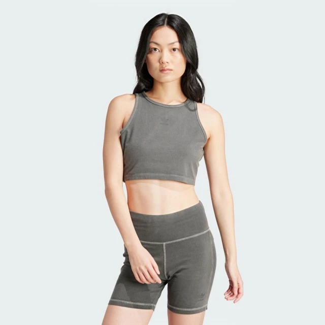 adidas 愛迪達 運動服 女上衣 女背心 ESS+ CROP TANK(IU2709)