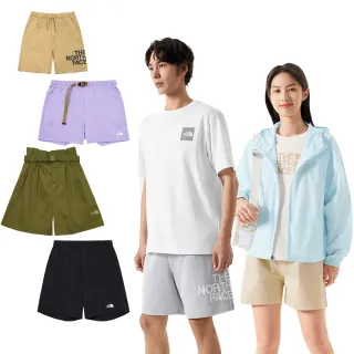 【The North Face】男女款休閒短褲_春夏必備(多款可選)