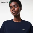 【LACOSTE】女裝-寬鬆版型輕質素色短袖T恤(海軍藍)