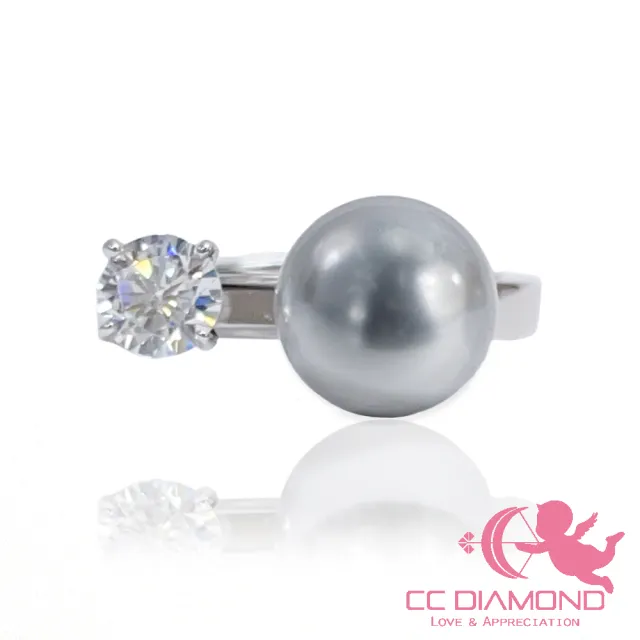【CC Diamond】日本製純銀 真多麻平衡木戒指(8.8mm)