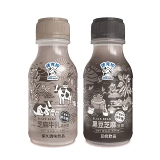 【迷克控X 滿州鄉農會】芝麻牛乳黑豆漿/黑豆芝麻豆奶(235mlx18瓶/箱)