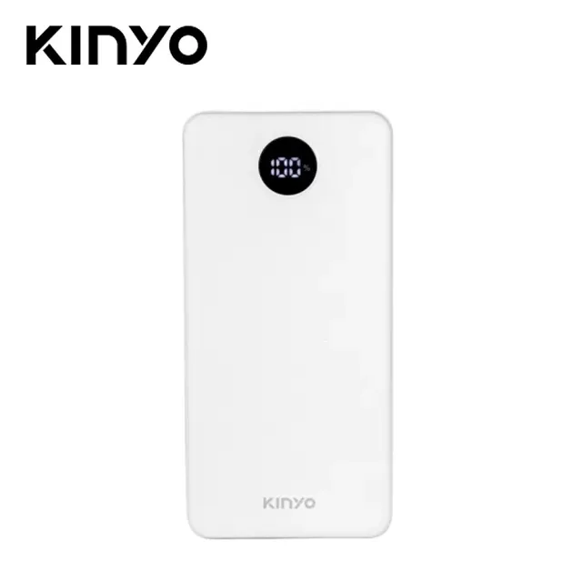 【KINYO】【KINYO 耐嘉】KPB-3273 18000系列行動電源-白