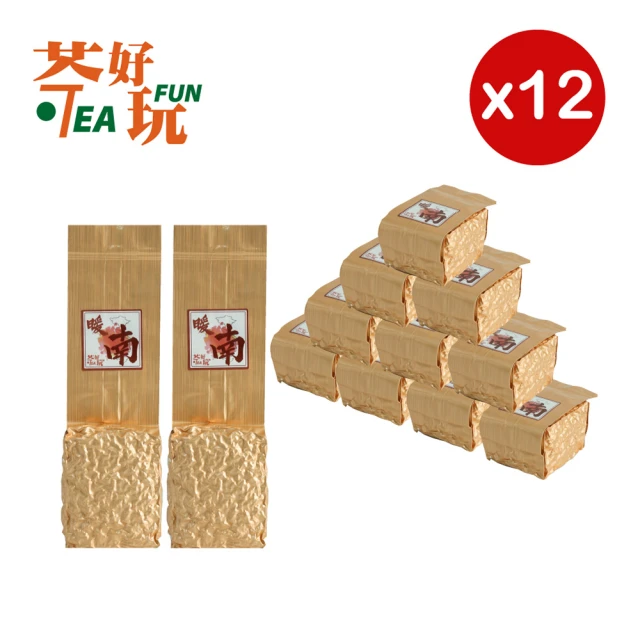 龍源茶品 各大山頭高山茶葉6包福盒3盒組(共2340g;阿里