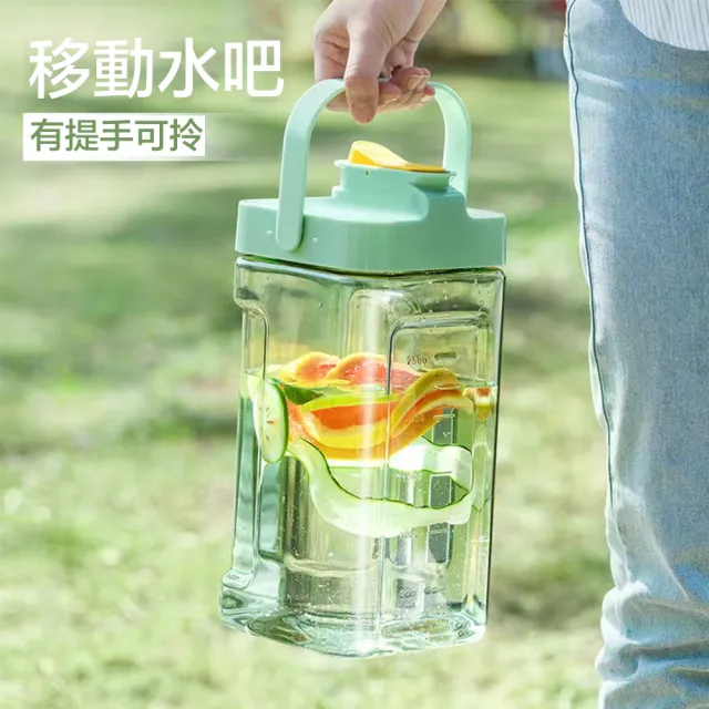 【ZTMALL】買一送一 3.5L大容量野餐戶外可拎冷水壺