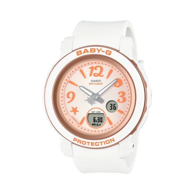 CASIO 卡西歐 G-SHOCK 藍芽運動雙顯手錶(GBA