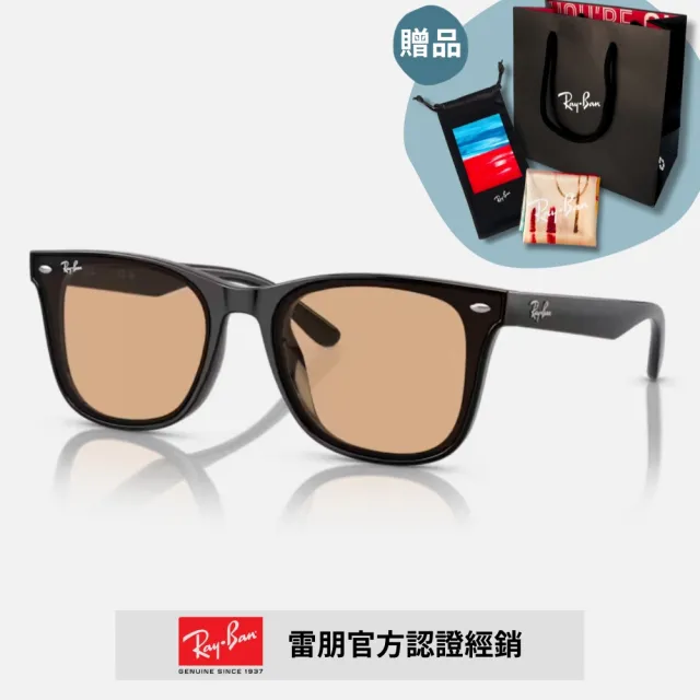 【RayBan 雷朋】膠框太陽眼鏡(RB4391D 65mm 多色任選)