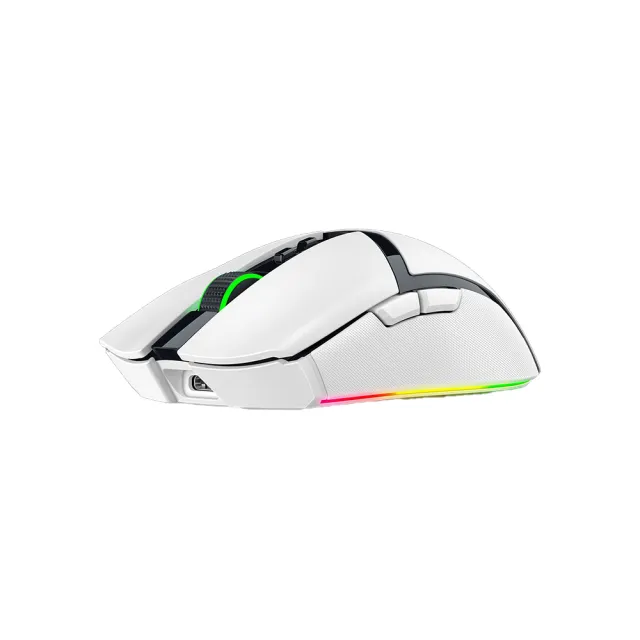 【Razer 雷蛇】Cobra Pro 眼鏡蛇 Pro 輕量化三模無線滑鼠-白色