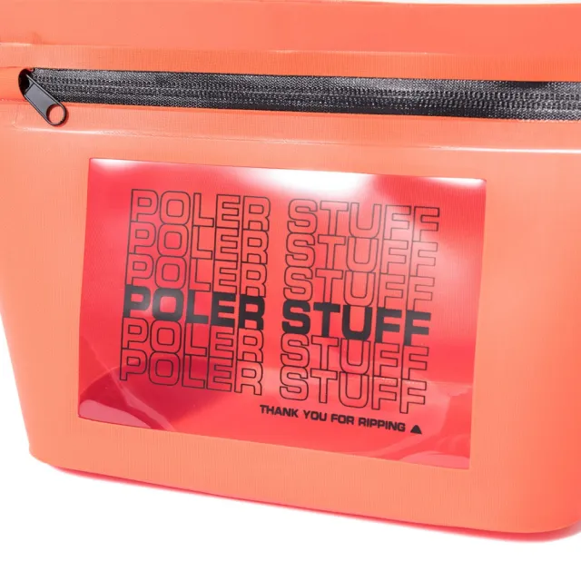 【POLER STUFF】日本限定 POLER HIGH＆DRY TPU POUCH 防水隨身包 / 輕便袋收納包(雙11 黑色)