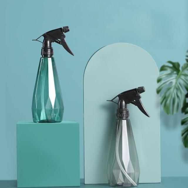 【Dagebeno荷 】鑽石瓶直流噴灑雙模式家用噴水壺 盆栽 澆花消毒噴霧瓶 1入 