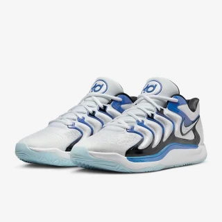 【NIKE 耐吉】運動鞋 籃球鞋 男鞋 KD17 EP Penny Durant 杜蘭特 氣墊 白 藍 黑(FJ9488100)