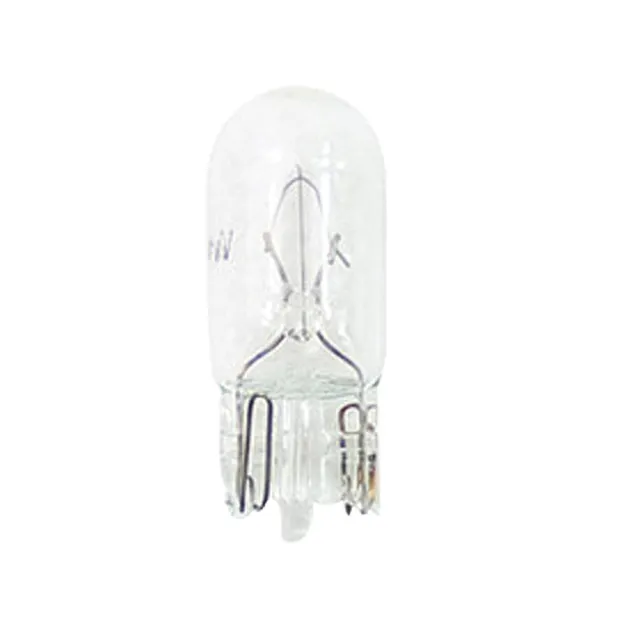 T10鹵素燈泡 2顆入(鎢絲燈泡/炸彈燈泡/5W插式玻璃燈泡/汽機車儀錶燈泡)
