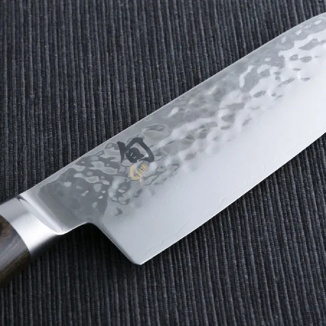 【KAI 貝印】旬 Shun 日本製大馬士革鋼高級三德鋼刀 主廚刀 18cm TDM-0702(菜刀 高品質 切肉 切魚 料理刀)